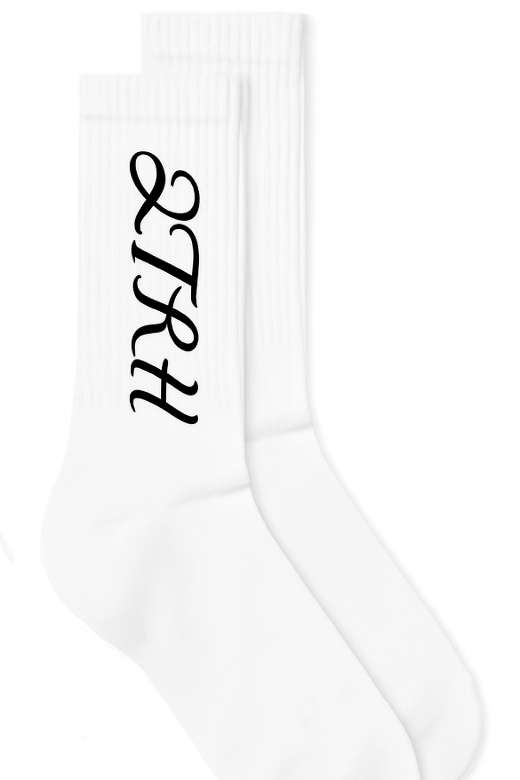2TRH Signature Socks – White - 𝐓𝐖𝐎𝐓𝐑𝐔𝐓𝐇