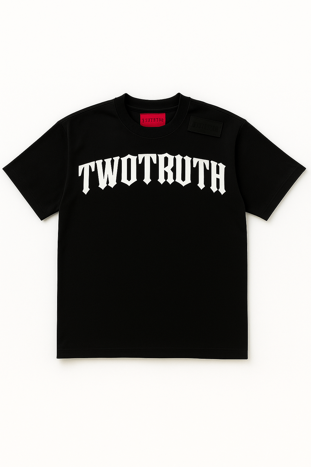 TwoTruth Gothic Arch Tee – Black Edition - 𝐓𝐖𝐎𝐓𝐑𝐔𝐓𝐇