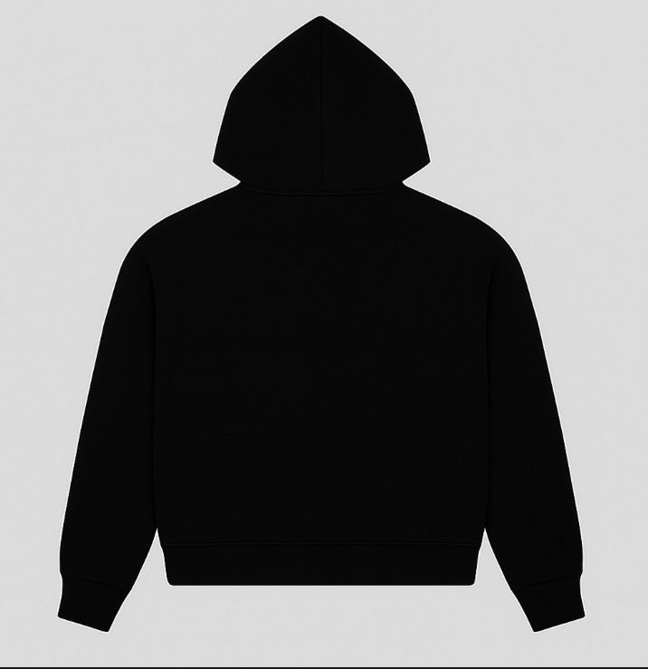 2TRH Zip - Up Hoodie – Black - 𝐓𝐖𝐎𝐓𝐑𝐔𝐓𝐇