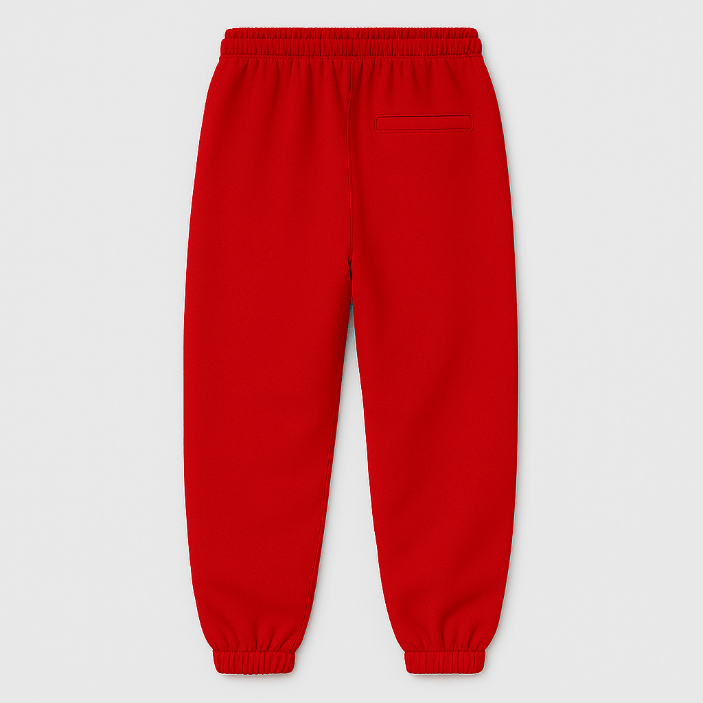 2TRH Joggers – Fire Red - 𝐓𝐖𝐎𝐓𝐑𝐔𝐓𝐇