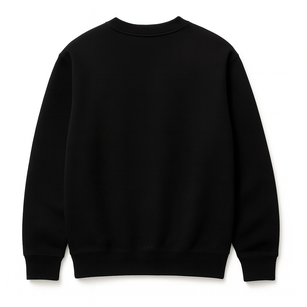 OFCL2TRH Crewneck – Jet Black - 𝐓𝐖𝐎𝐓𝐑𝐔𝐓𝐇