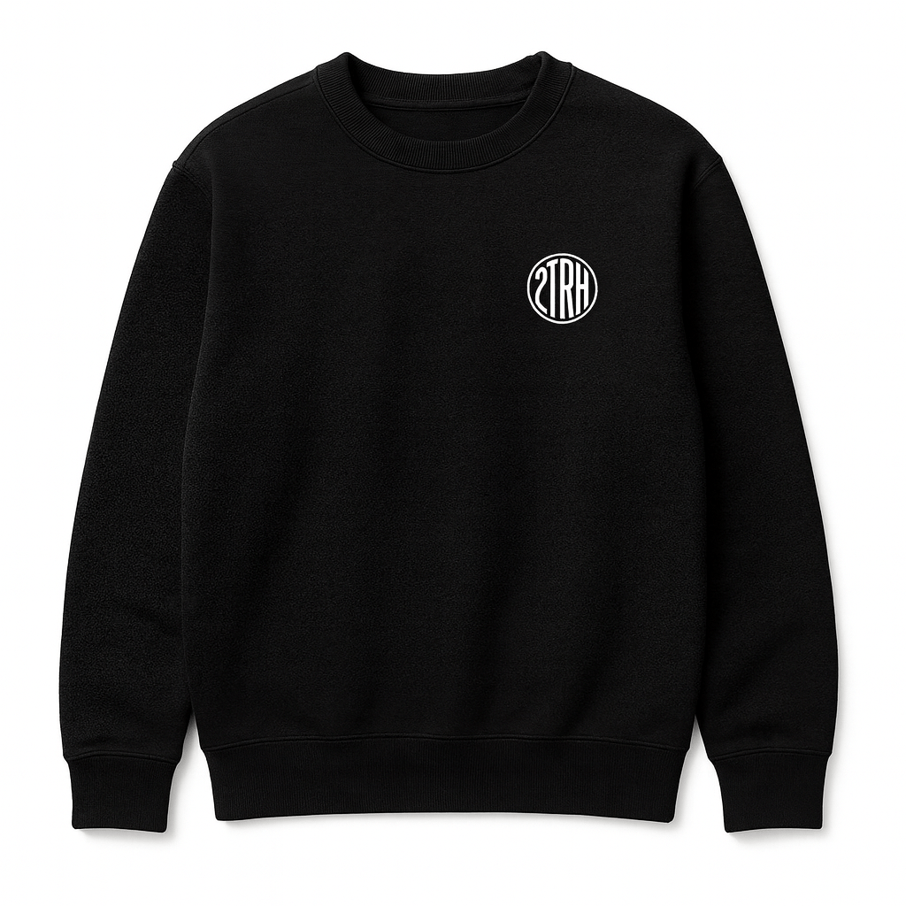 2TRH Logo | Sweatshirt - Black - 𝐓𝐖𝐎𝐓𝐑𝐔𝐓𝐇