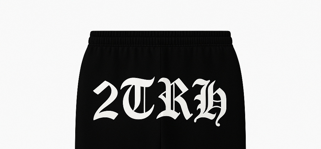 2TRH Joggers – Blackout Edition - 𝐓𝐖𝐎𝐓𝐑𝐔𝐓𝐇
